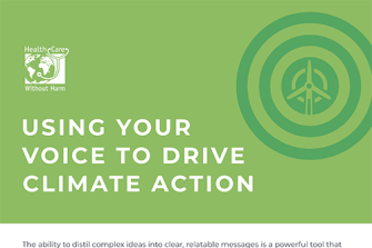 Using your voice to drive climate action